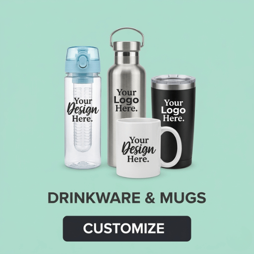 Custom Bottles & Mugs